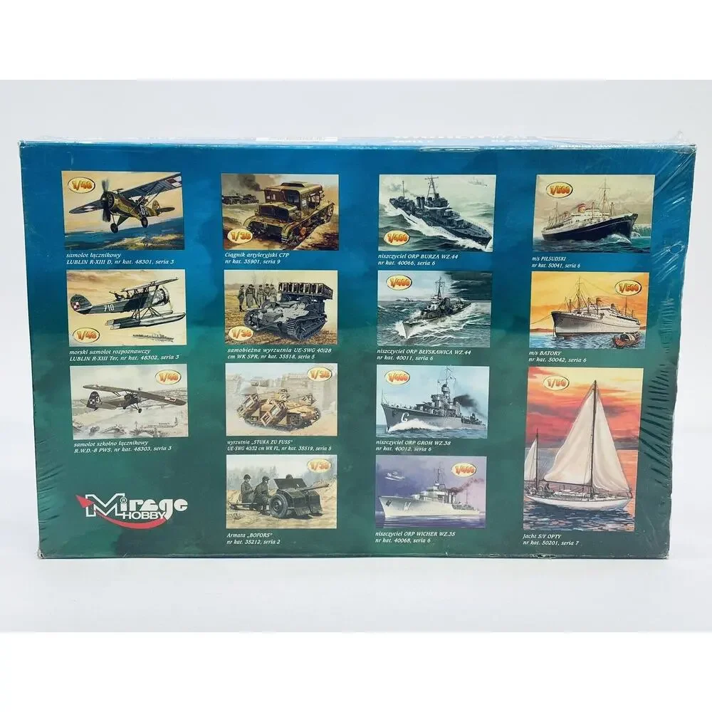 Mirage ORP Wicher Wz.39 Polish Destroyer 1:400 Plastic Model Kit 40065 Sealed